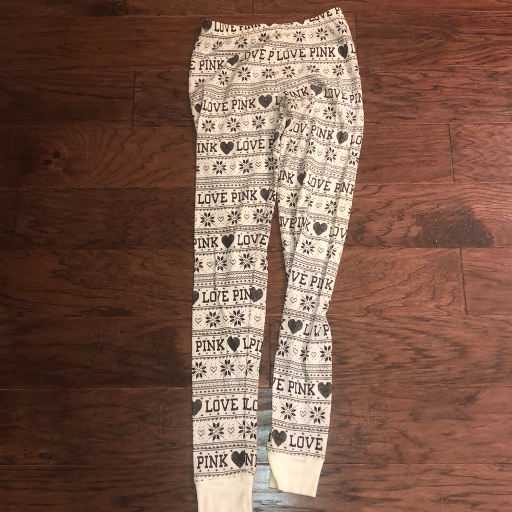 Holiday themed Pink Lounge Pants/ Leggings